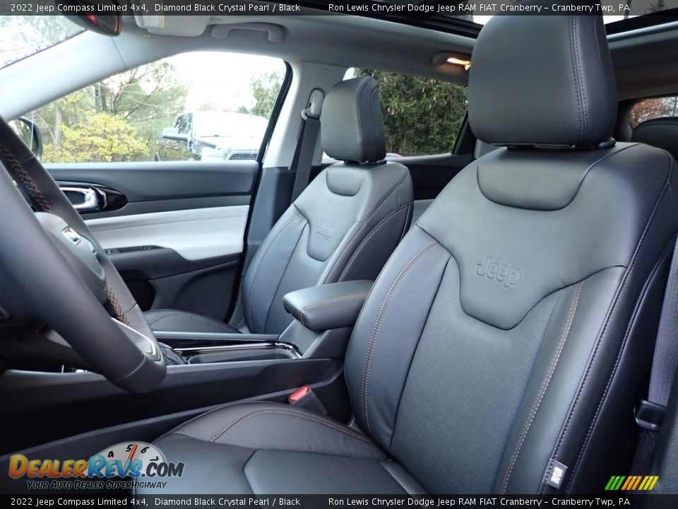Front Seat of 2022 Jeep Compass Limited 4x4 Photo #12
