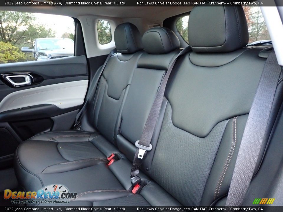 Rear Seat of 2022 Jeep Compass Limited 4x4 Photo #13