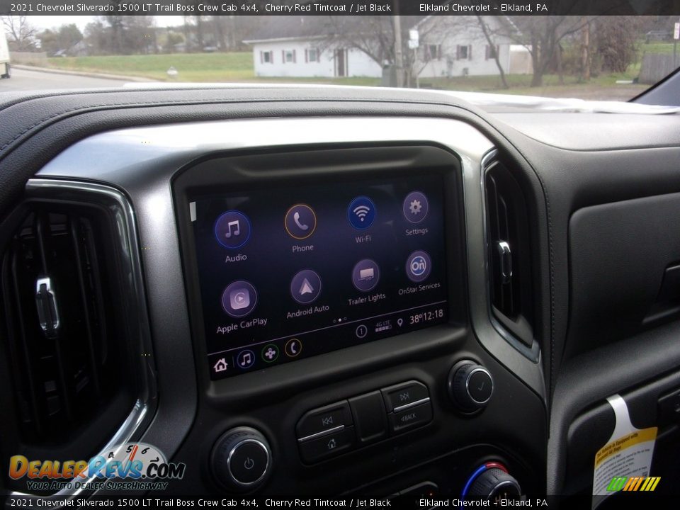 2021 Chevrolet Silverado 1500 LT Trail Boss Crew Cab 4x4 Cherry Red Tintcoat / Jet Black Photo #30