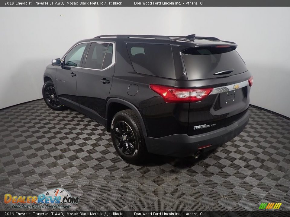 2019 Chevrolet Traverse LT AWD Mosaic Black Metallic / Jet Black Photo #13