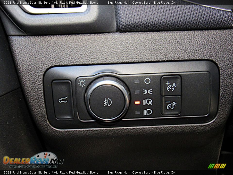 Controls of 2021 Ford Bronco Sport Big Bend 4x4 Photo #22