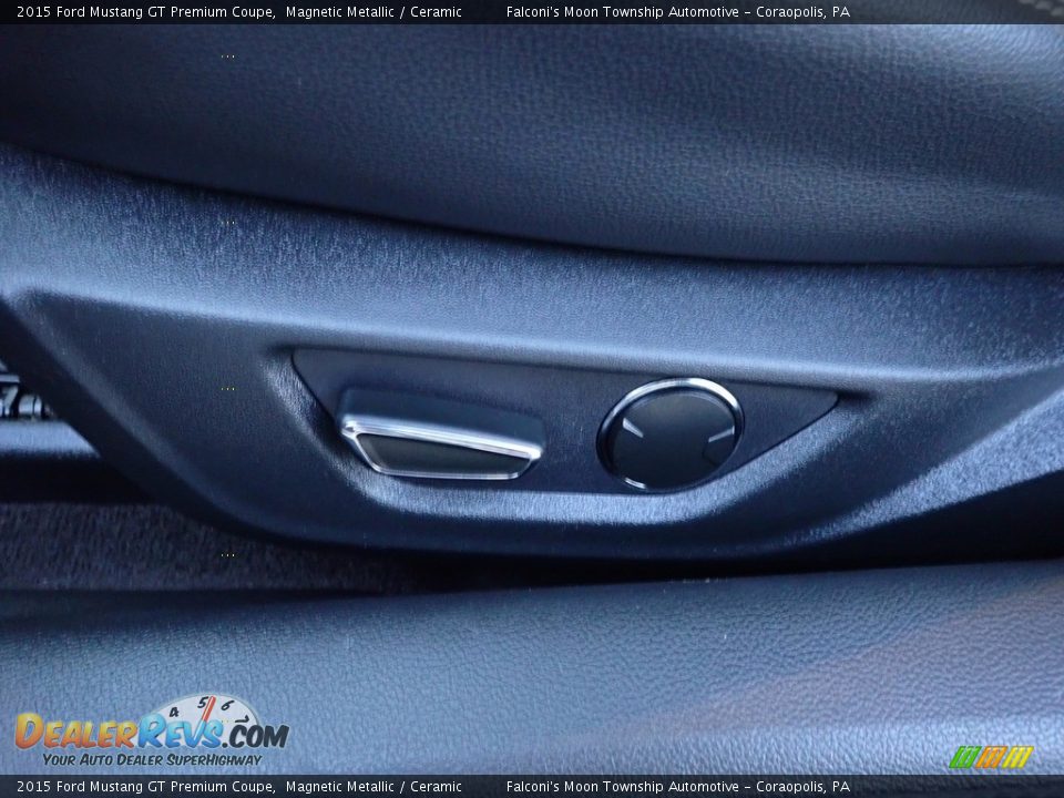 2015 Ford Mustang GT Premium Coupe Magnetic Metallic / Ceramic Photo #19