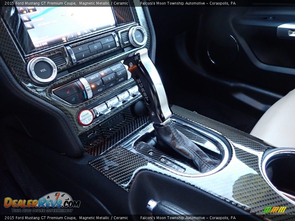 2015 Ford Mustang GT Premium Coupe Magnetic Metallic / Ceramic Photo #22