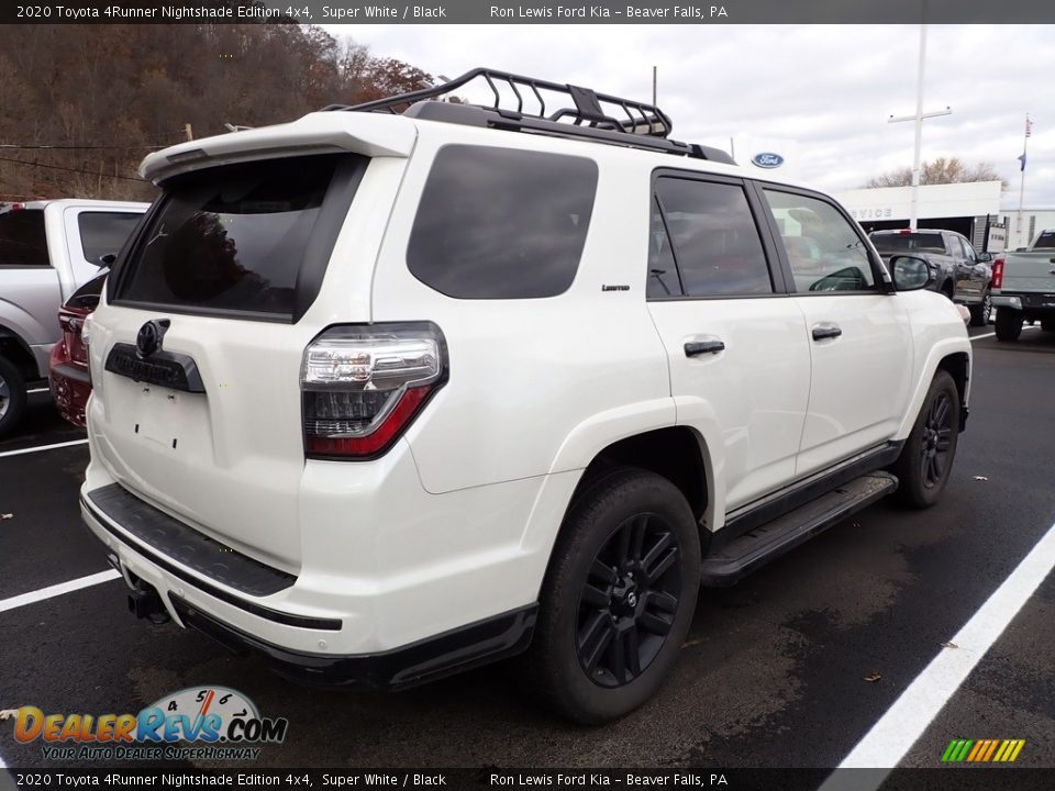 2020 Toyota 4Runner Nightshade Edition 4x4 Super White / Black Photo #2