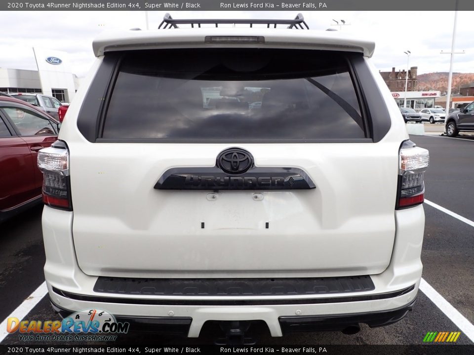 2020 Toyota 4Runner Nightshade Edition 4x4 Super White / Black Photo #3