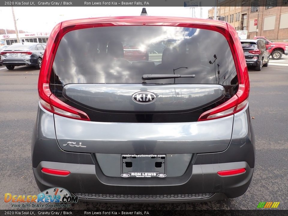 2020 Kia Soul LX Gravity Gray / Black Photo #3