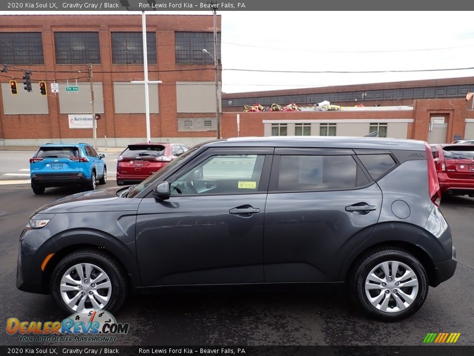 2020 Kia Soul LX Gravity Gray / Black Photo #6