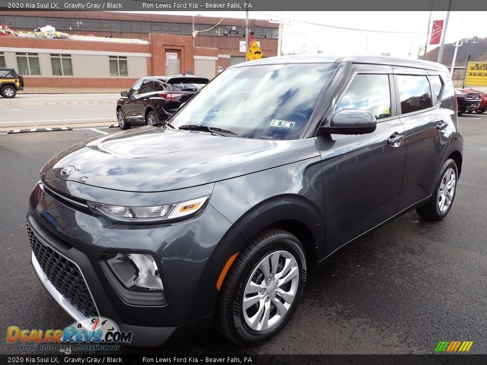 2020 Kia Soul LX Gravity Gray / Black Photo #7