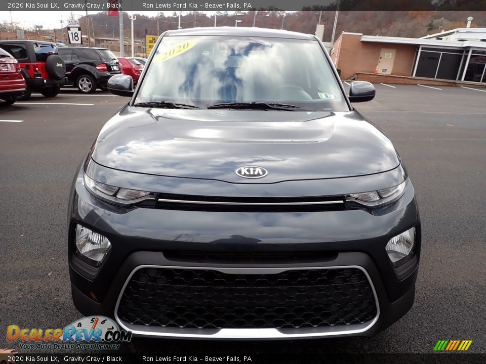 2020 Kia Soul LX Gravity Gray / Black Photo #8