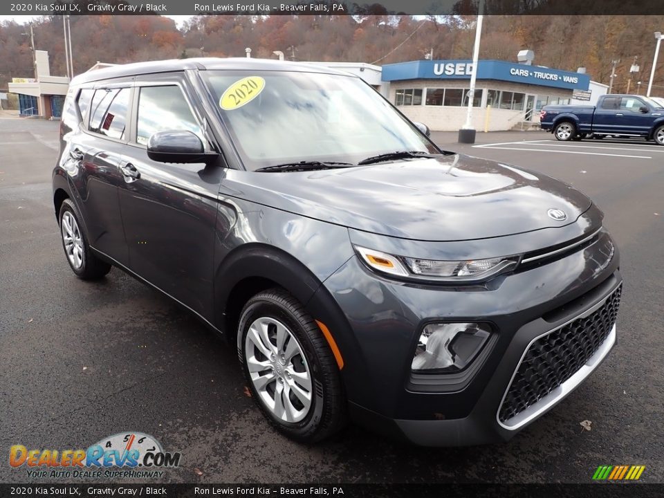 2020 Kia Soul LX Gravity Gray / Black Photo #9