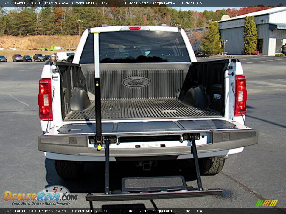 2021 Ford F150 XLT SuperCrew 4x4 Oxford White / Black Photo #13