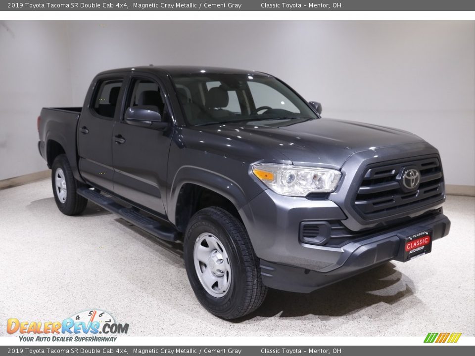 2019 Toyota Tacoma SR Double Cab 4x4 Magnetic Gray Metallic / Cement Gray Photo #1