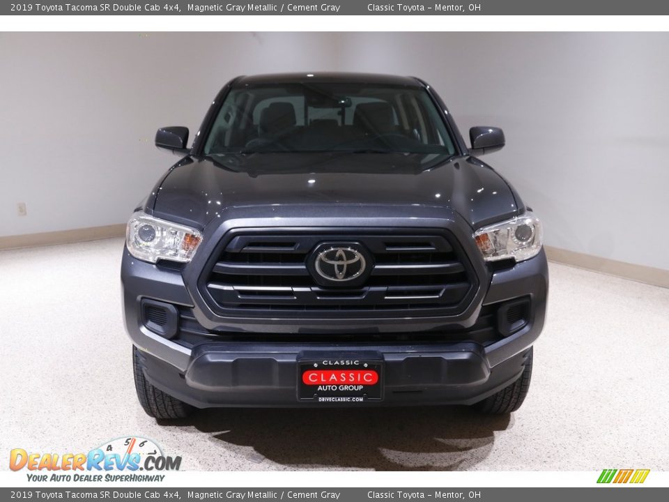 2019 Toyota Tacoma SR Double Cab 4x4 Magnetic Gray Metallic / Cement Gray Photo #2