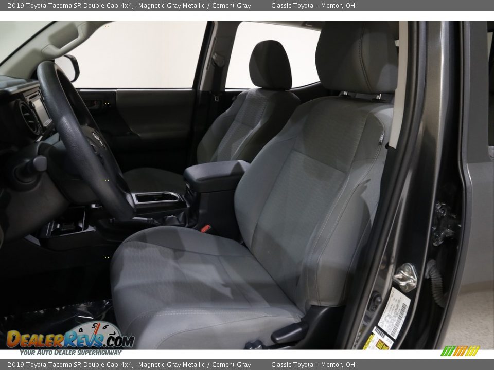 2019 Toyota Tacoma SR Double Cab 4x4 Magnetic Gray Metallic / Cement Gray Photo #5