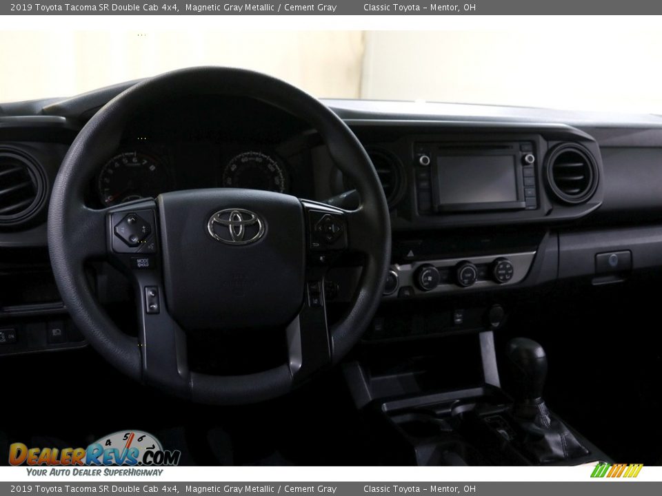 2019 Toyota Tacoma SR Double Cab 4x4 Magnetic Gray Metallic / Cement Gray Photo #6