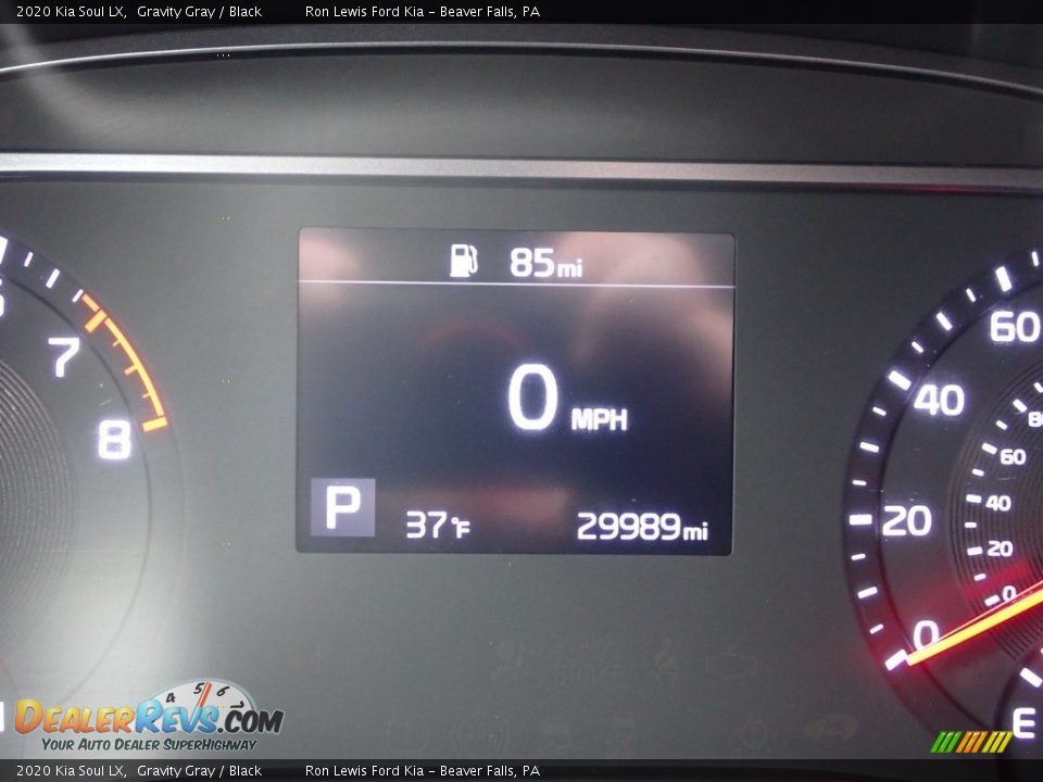 2020 Kia Soul LX Gravity Gray / Black Photo #19