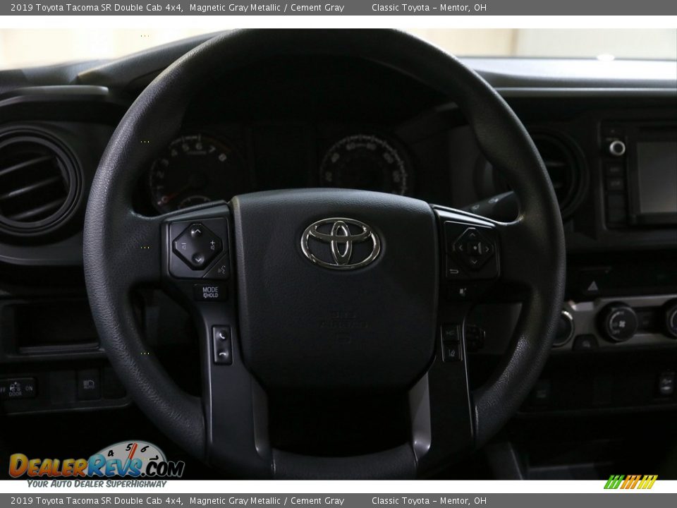 2019 Toyota Tacoma SR Double Cab 4x4 Magnetic Gray Metallic / Cement Gray Photo #7