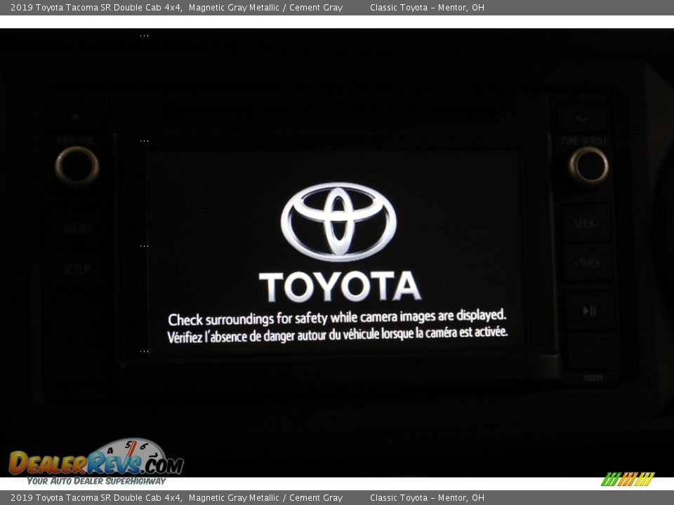 2019 Toyota Tacoma SR Double Cab 4x4 Magnetic Gray Metallic / Cement Gray Photo #9