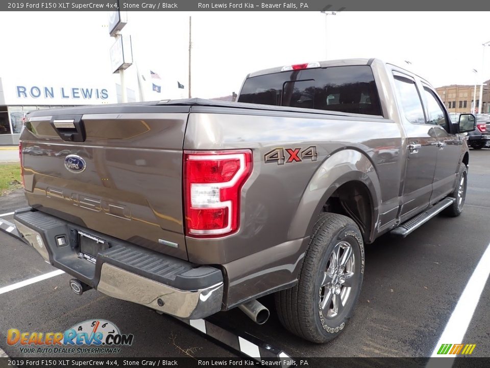 Stone Gray 2019 Ford F150 XLT SuperCrew 4x4 Photo #2