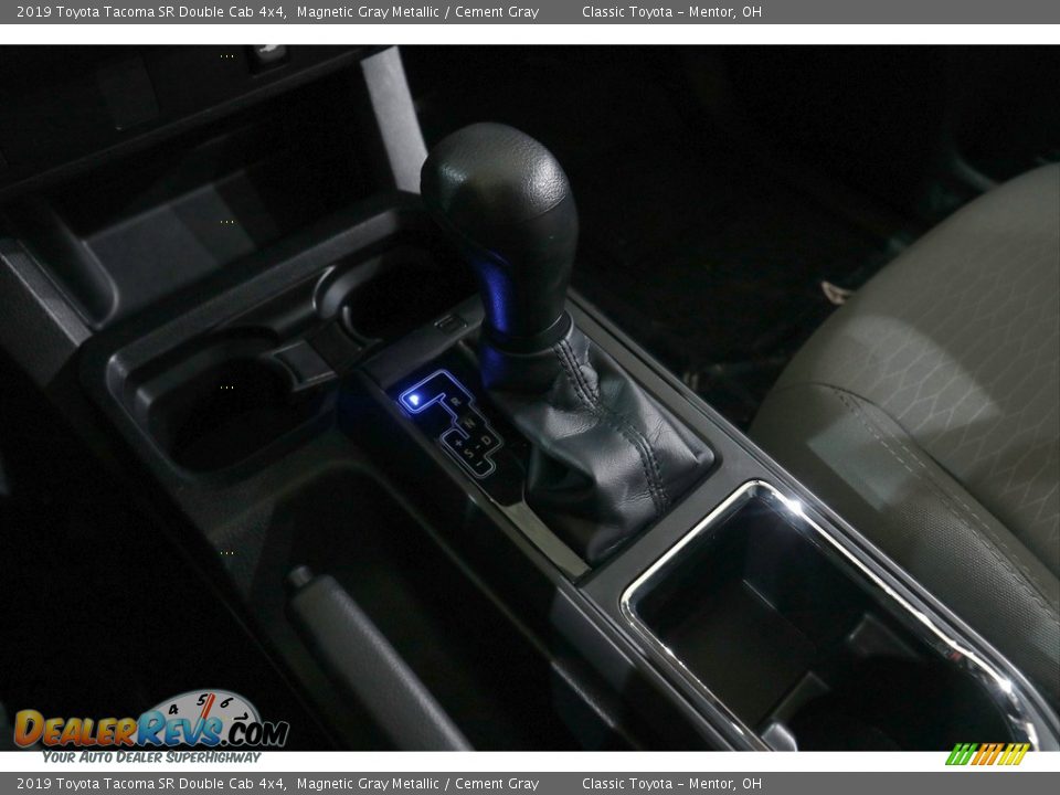 2019 Toyota Tacoma SR Double Cab 4x4 Magnetic Gray Metallic / Cement Gray Photo #13