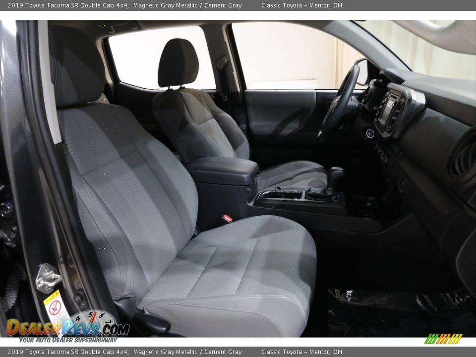 2019 Toyota Tacoma SR Double Cab 4x4 Magnetic Gray Metallic / Cement Gray Photo #14