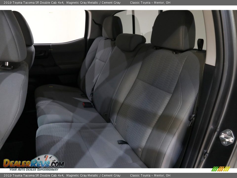 2019 Toyota Tacoma SR Double Cab 4x4 Magnetic Gray Metallic / Cement Gray Photo #16