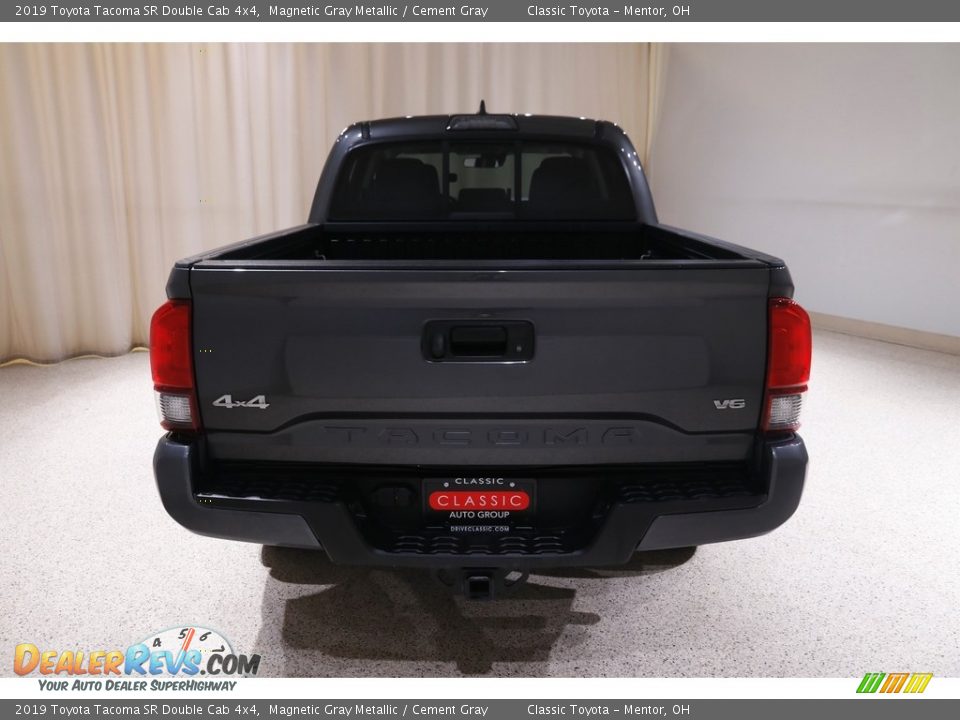 2019 Toyota Tacoma SR Double Cab 4x4 Magnetic Gray Metallic / Cement Gray Photo #17
