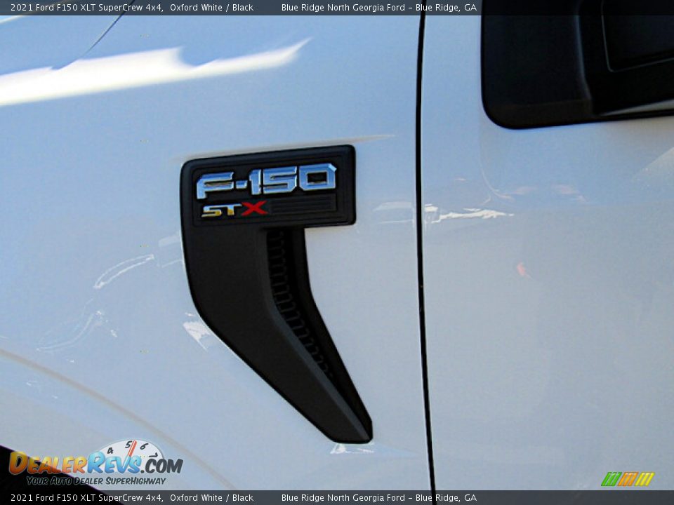2021 Ford F150 XLT SuperCrew 4x4 Oxford White / Black Photo #31
