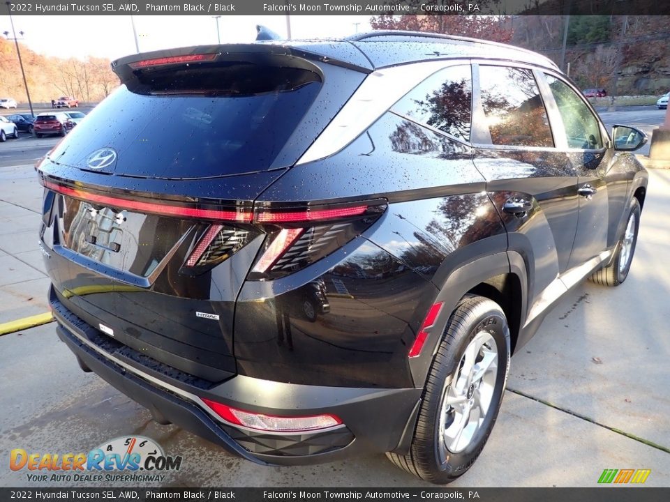 2022 Hyundai Tucson SEL AWD Phantom Black / Black Photo #2