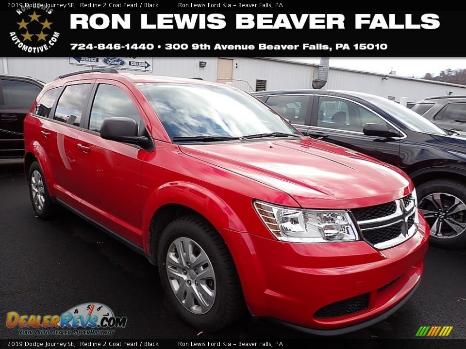2019 Dodge Journey SE Redline 2 Coat Pearl / Black Photo #1
