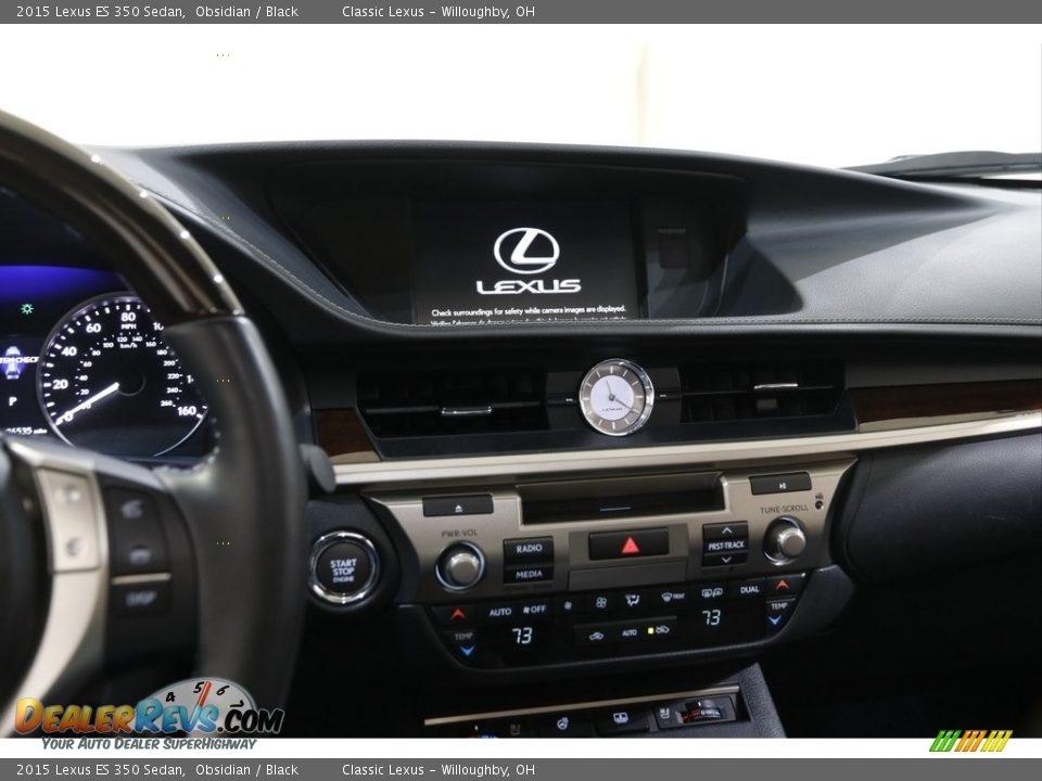 2015 Lexus ES 350 Sedan Obsidian / Black Photo #9