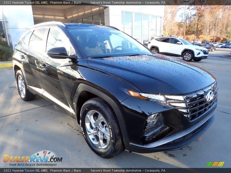 2022 Hyundai Tucson SEL AWD Phantom Black / Black Photo #8