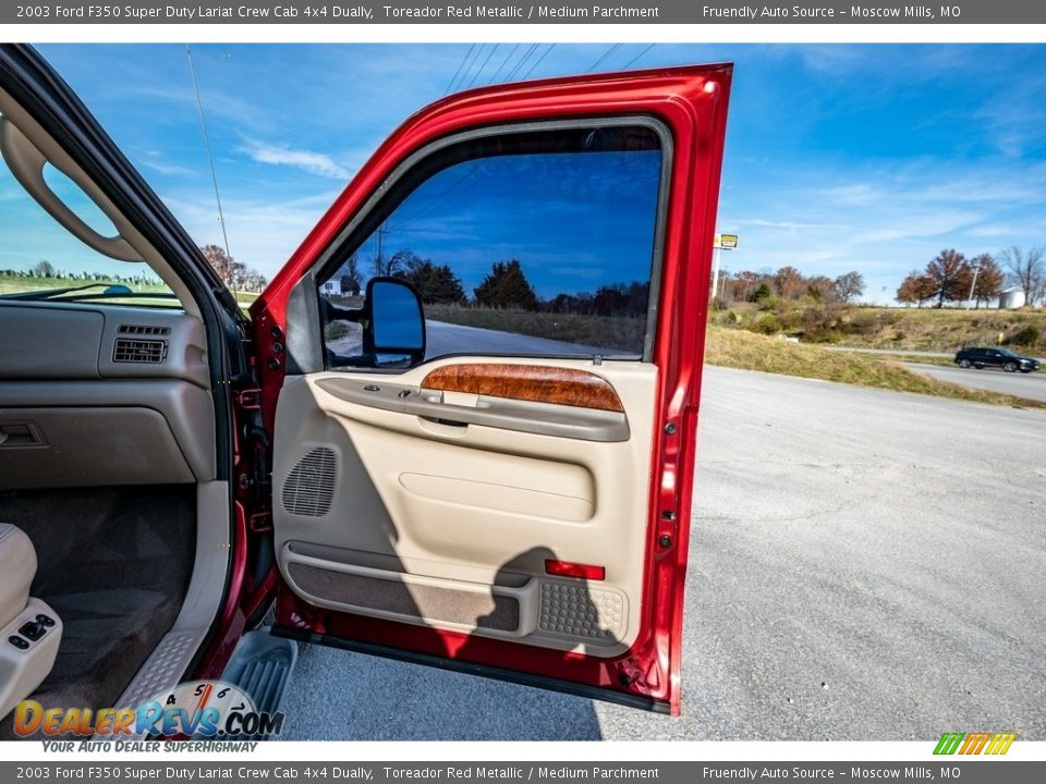 Door Panel of 2003 Ford F350 Super Duty Lariat Crew Cab 4x4 Dually Photo #27