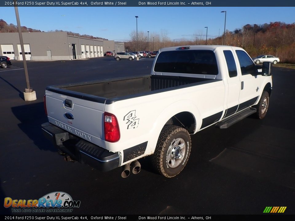 2014 Ford F250 Super Duty XL SuperCab 4x4 Oxford White / Steel Photo #16