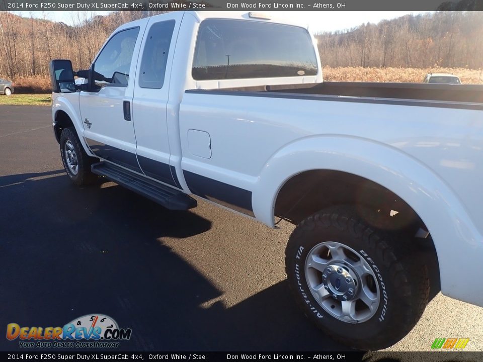 2014 Ford F250 Super Duty XL SuperCab 4x4 Oxford White / Steel Photo #17