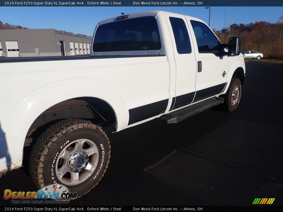 2014 Ford F250 Super Duty XL SuperCab 4x4 Oxford White / Steel Photo #18