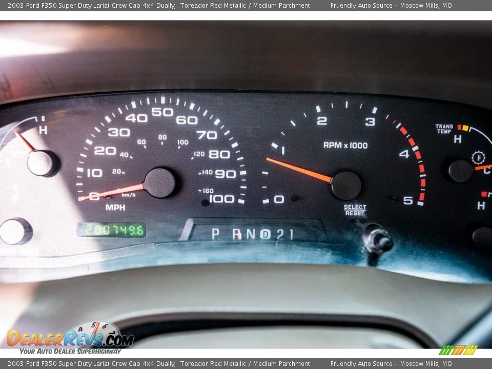 2003 Ford F350 Super Duty Lariat Crew Cab 4x4 Dually Gauges Photo #36