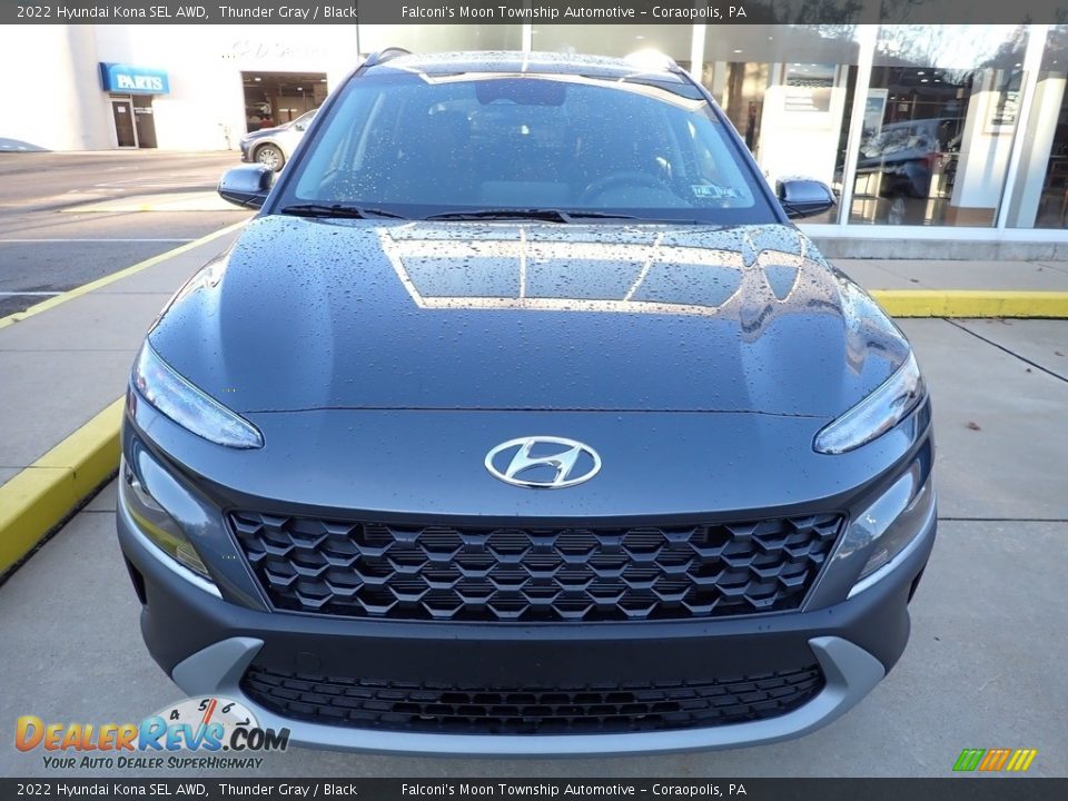 2022 Hyundai Kona SEL AWD Thunder Gray / Black Photo #6