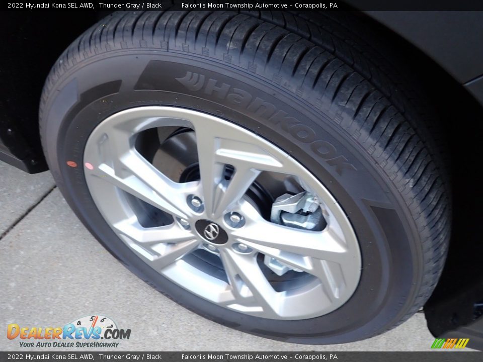 2022 Hyundai Kona SEL AWD Thunder Gray / Black Photo #8
