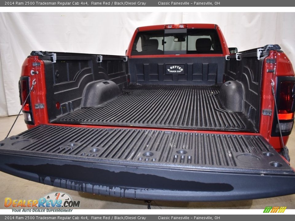 2014 Ram 2500 Tradesman Regular Cab 4x4 Flame Red / Black/Diesel Gray Photo #8