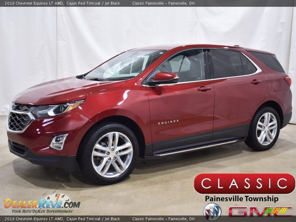 2019 Chevrolet Equinox LT AWD Cajun Red Tintcoat / Jet Black Photo #1