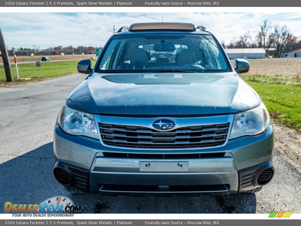 2009 Subaru Forester 2.5 X Premium Spark Silver Metallic / Platinum Photo #9