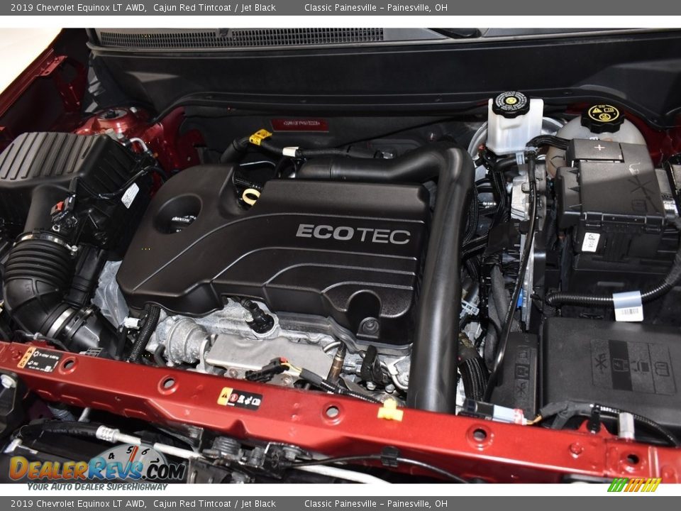 2019 Chevrolet Equinox LT AWD Cajun Red Tintcoat / Jet Black Photo #6