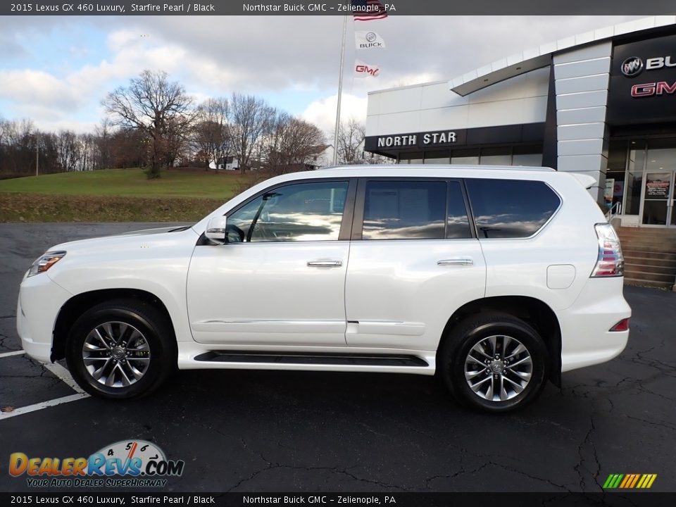 2015 Lexus GX 460 Luxury Starfire Pearl / Black Photo #12