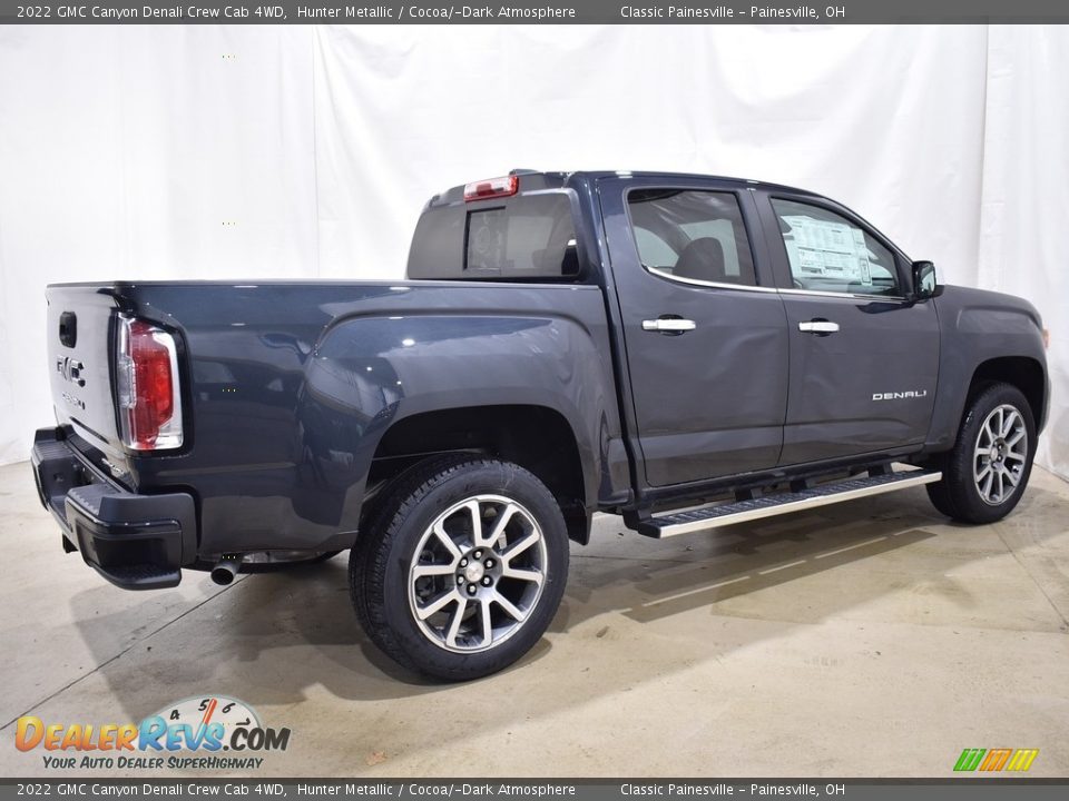 2022 GMC Canyon Denali Crew Cab 4WD Hunter Metallic / Cocoa/­Dark Atmosphere Photo #2