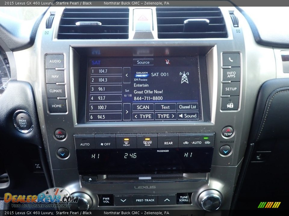 Controls of 2015 Lexus GX 460 Luxury Photo #22