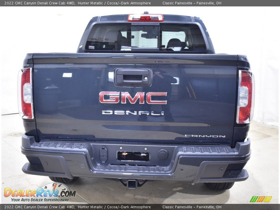 2022 GMC Canyon Denali Crew Cab 4WD Hunter Metallic / Cocoa/­Dark Atmosphere Photo #3