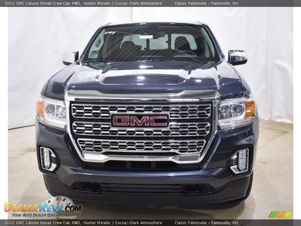 2022 GMC Canyon Denali Crew Cab 4WD Hunter Metallic / Cocoa/­Dark Atmosphere Photo #4