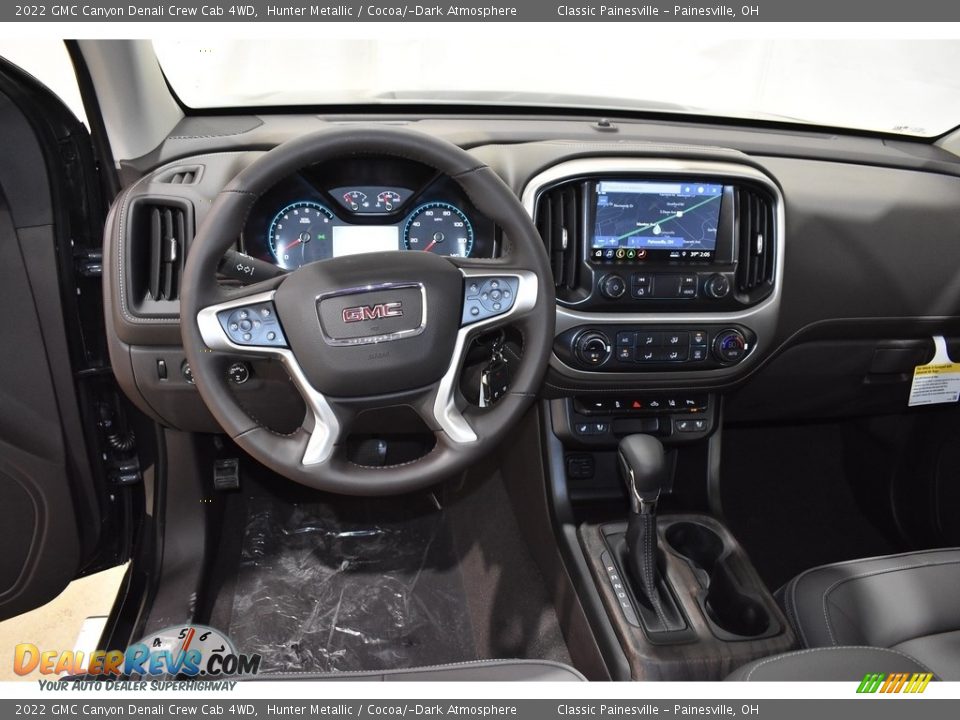 2022 GMC Canyon Denali Crew Cab 4WD Hunter Metallic / Cocoa/­Dark Atmosphere Photo #11