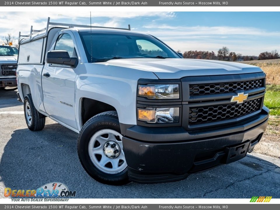 2014 Chevrolet Silverado 1500 WT Regular Cab Summit White / Jet Black/Dark Ash Photo #1